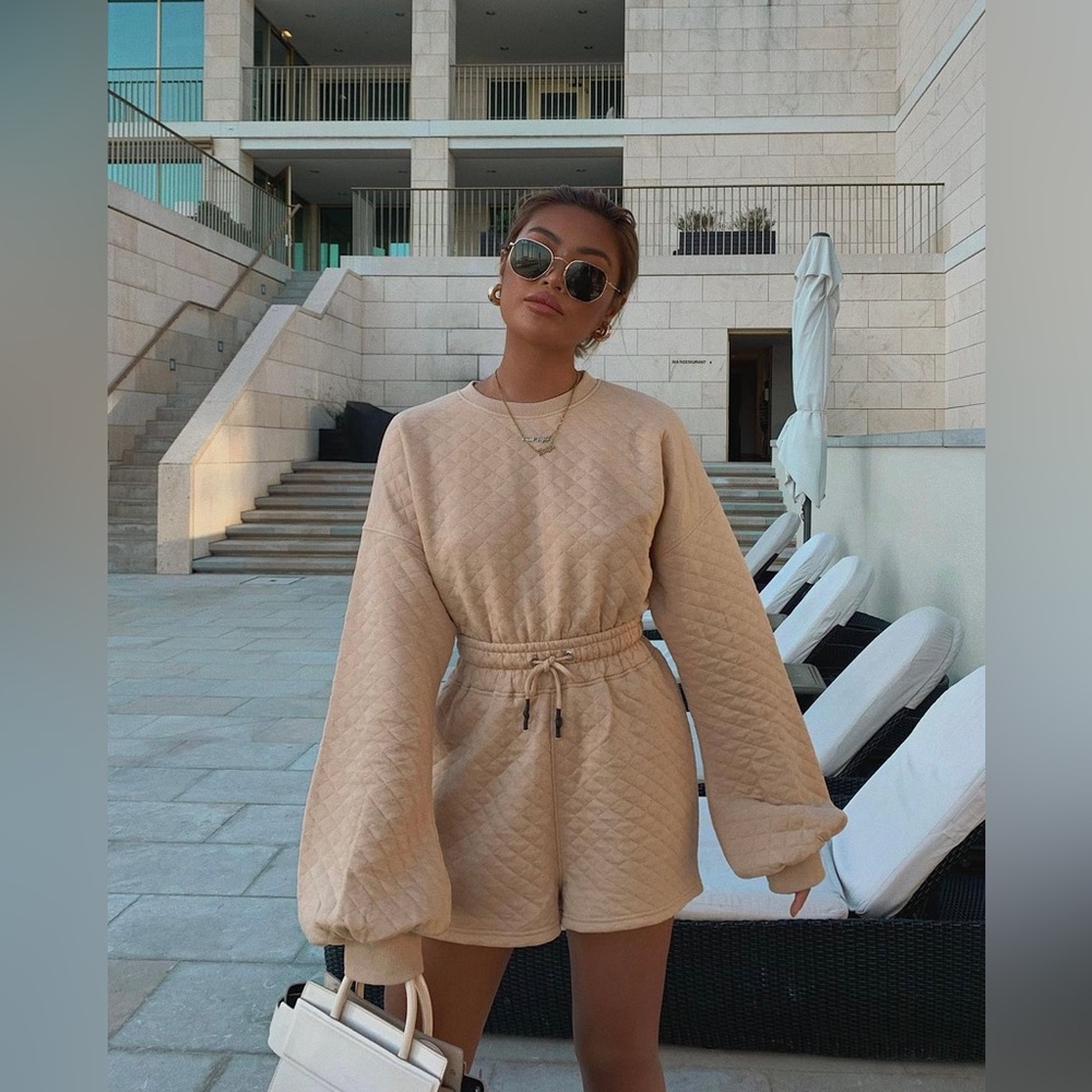 NWOT Public Desire sweater and short set